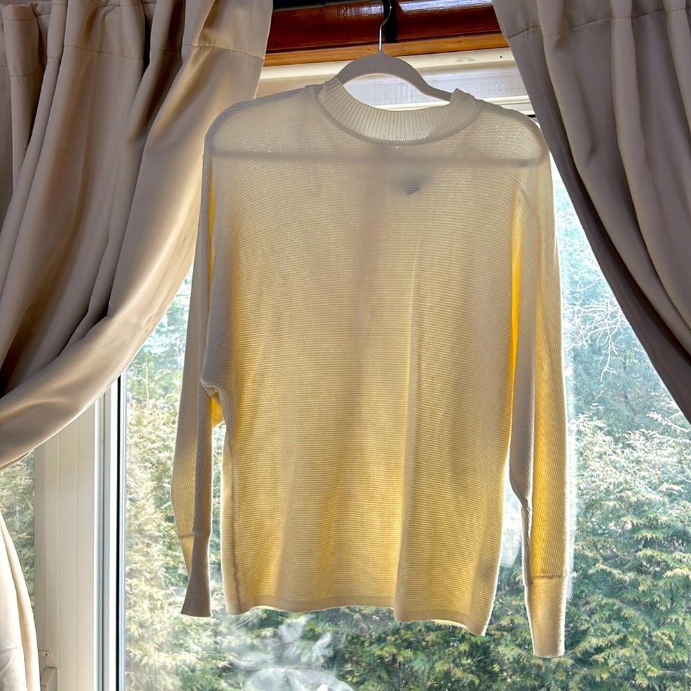 Cream color sweater size small